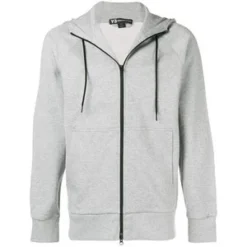 Y-3Classic Zip Hooded Sweatshirt - Light Grey