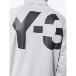 Y-3Classic Zip Hooded Sweatshirt - Light Grey -Norse Projects Sales Y 3 Classic Zip Hooded Sweatshirt Light Grey 20181022203941 3
