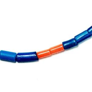 Post-ImperialYEMOJA NECKLACE - Lapis/Coral 3 Post-ImperialYEMOJA NECKLACE - Lapis/Coral - Image 3