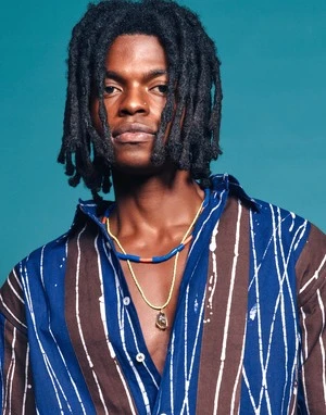 Post-ImperialYEMOJA NECKLACE - Lapis/Coral 1 Post-ImperialYEMOJA NECKLACE - Lapis/Coral