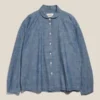 YMCEarth Marianne Organic Chambray Cotton Shirt - Indigo Light