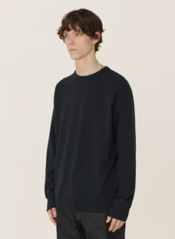 YMCEarth Shrank Organic Cotton Sweatshirt - Navy 8 YMCEarth Shrank Organic Cotton Sweatshirt - Navy -Norse Projects Sales YMC Earth Shrank Organic Cotton Sweatshirt Navy 20230831172708