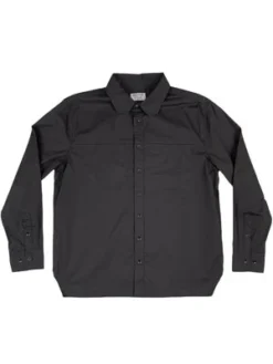 MACHUSPOPLIN SHIRT - ONYX